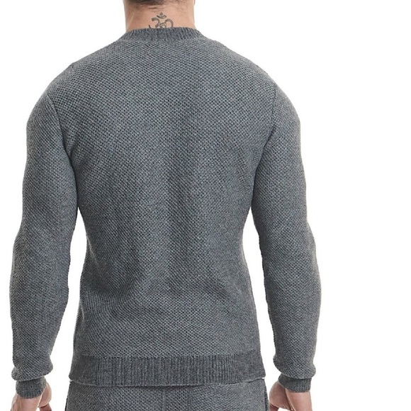 NWT GOODLIFE Slim Fit Crewneck Sweater in grey size XL - Picture 2 of 16